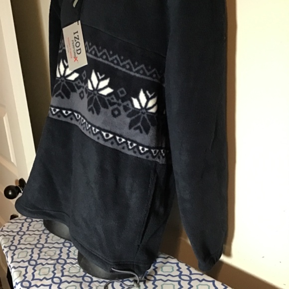 🔥#211, IZOD, performance fleece, NWT, see photos, size medium - Picture 2 of 5